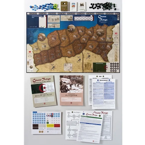 Colonial Twilight: The French-Algerian War, 1954-62 All Board Games, Imported Games, All Products image