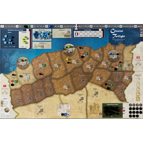 Colonial Twilight: The French-Algerian War, 1954-62 All Board Games, Imported Games, All Products image