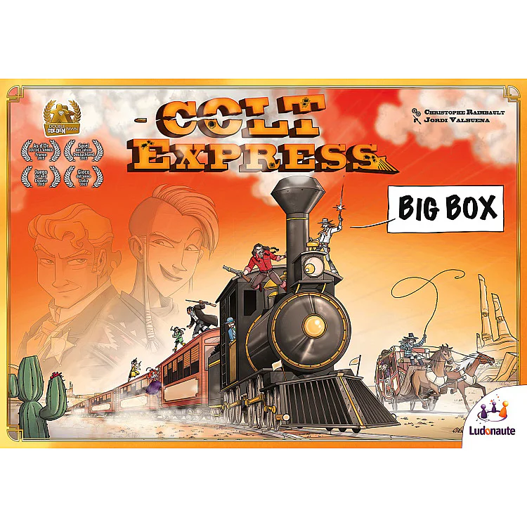 Colt Express Big Box Imported Games, The Dice Tower Seal of Approval, For Cafe, 3- Next 51 to 100 Games, All Products image