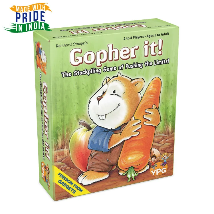 Gopher It All Board Games, Our Games, Published Games, Made in India !, All Products image