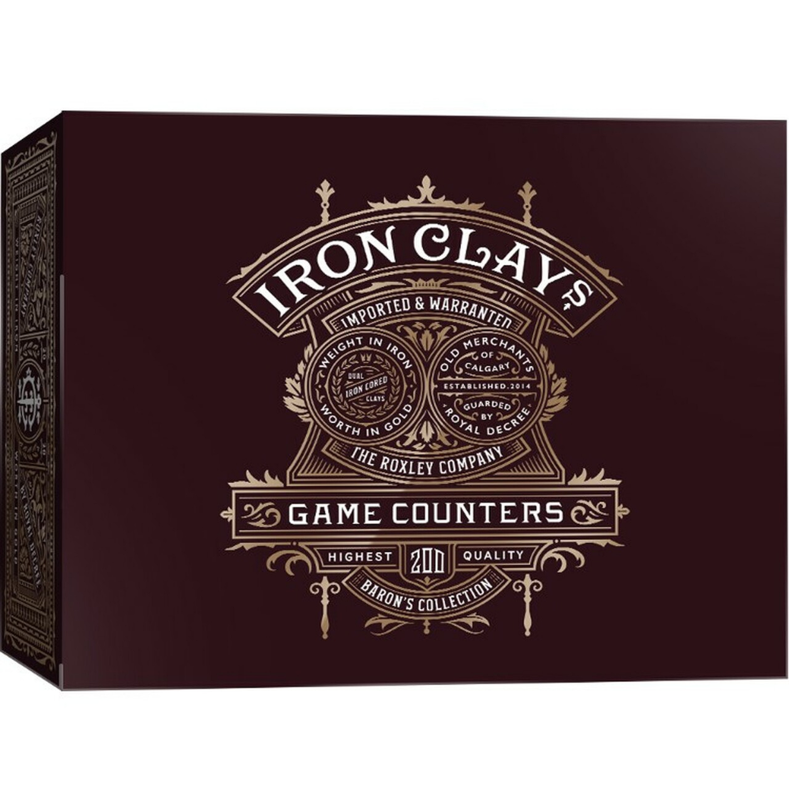 ア*リ様 IRON CLAYS チップ　トランプ　ボードゲーム ア*リ様 IRON CLAYS チップ トランプ ボードゲーム BRASS IRON CLAYS