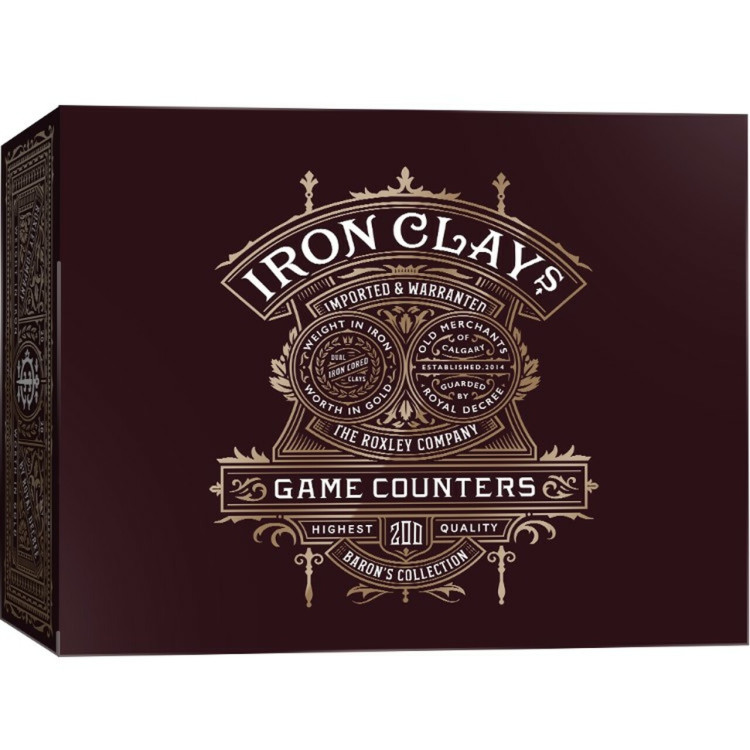 Iron Clays 200 chips Printed Box Pre Orders, Imported Games, All Products, Pre order CMON Sep'25 image