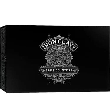 Iron Clays 400 chips Printed Box