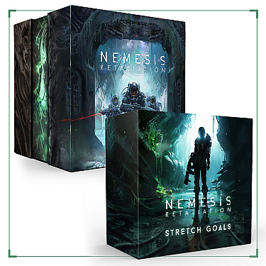 Nemesis Retaliation Core pledge (Special Edition)-Grey Version Miniatures