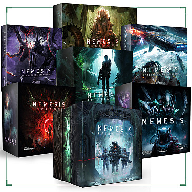 Nemesis Trilogy Pledge (with Grey Version Miniatures)  