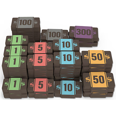 Speakeasy Wooden Money Tokens