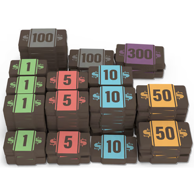 Speakeasy Wooden Money Tokens image