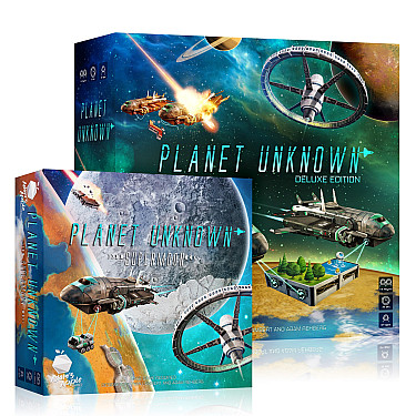 Planet Unknown Limited Deluxe Edition (Reprint +Lid) and Supermoon Expansion