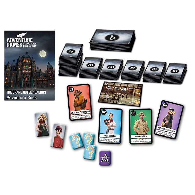 Adventure Games: The Grand Hotel Abaddon Imported Games, All Products image