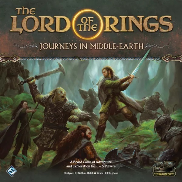 The Lord of the Rings: Journeys in Middle-earth Imported Games, The Dice Tower Seal of Excellence, All Products image