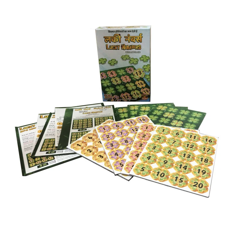 Lucky Numbers All Board Games, On Sale !, Our Games, Published Games, 1 - First 20 Games Essential, Made in India !, All Products image