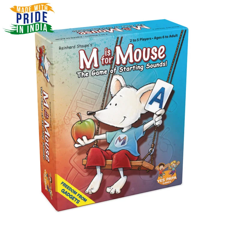 M is for Mouse All Board Games, Our Games, Published Games, For Cafe, Made in India !, All Products image