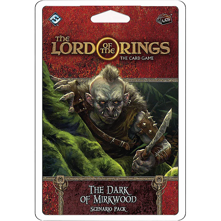 Lord of The Rings The Card Game The Dark of Mirkwood Scenario Pack Imported Games, All Products image