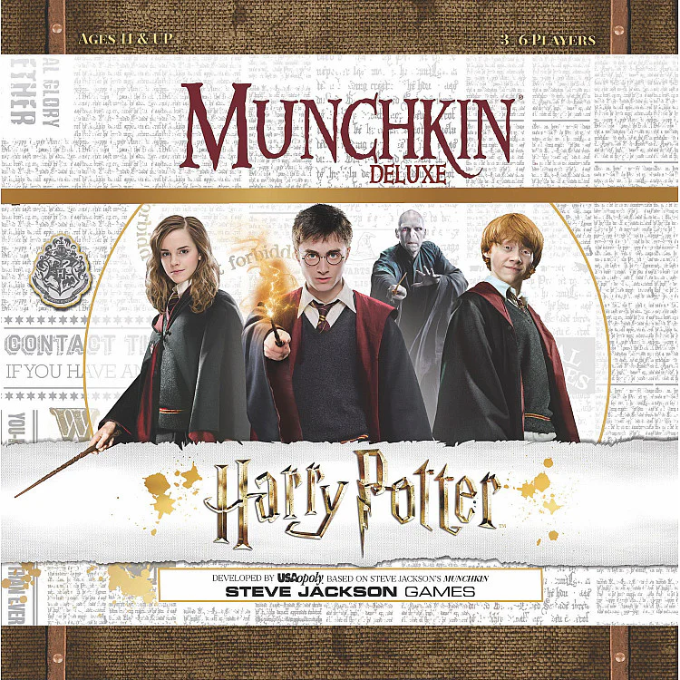 Munchkin Deluxe: Harry Potter On demand, Imported Games, All Products image
