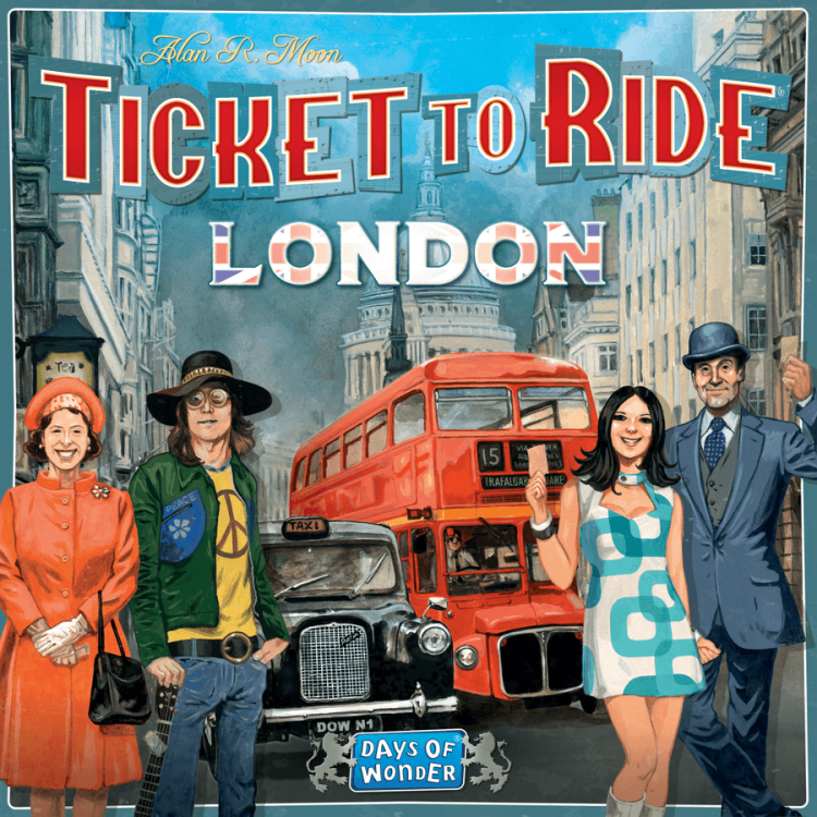 Ticket To Ride: London without shrinkwrap On demand, Imported Games, All Products image