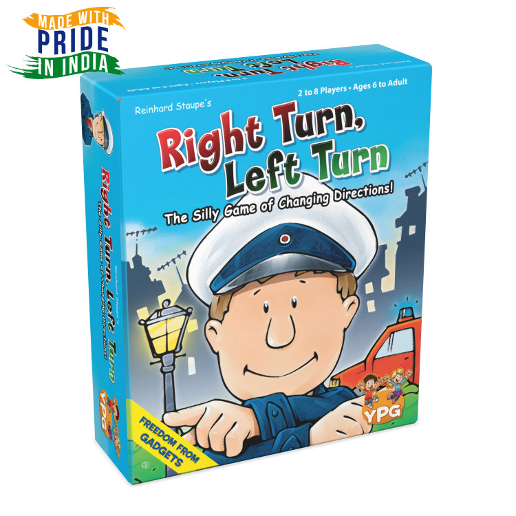 Right Turn Left Turn All Board Games, Our Games, Published Games, Made in India !, All Products image