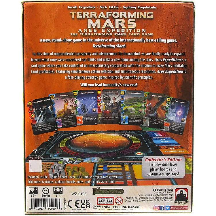 Terraforming Mars: Ares Expedition Collectors Edition On demand, Imported Games, All Products image