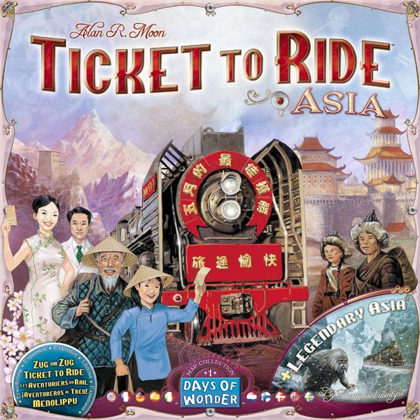 Ticket to Ride Vol 01 - Asia image