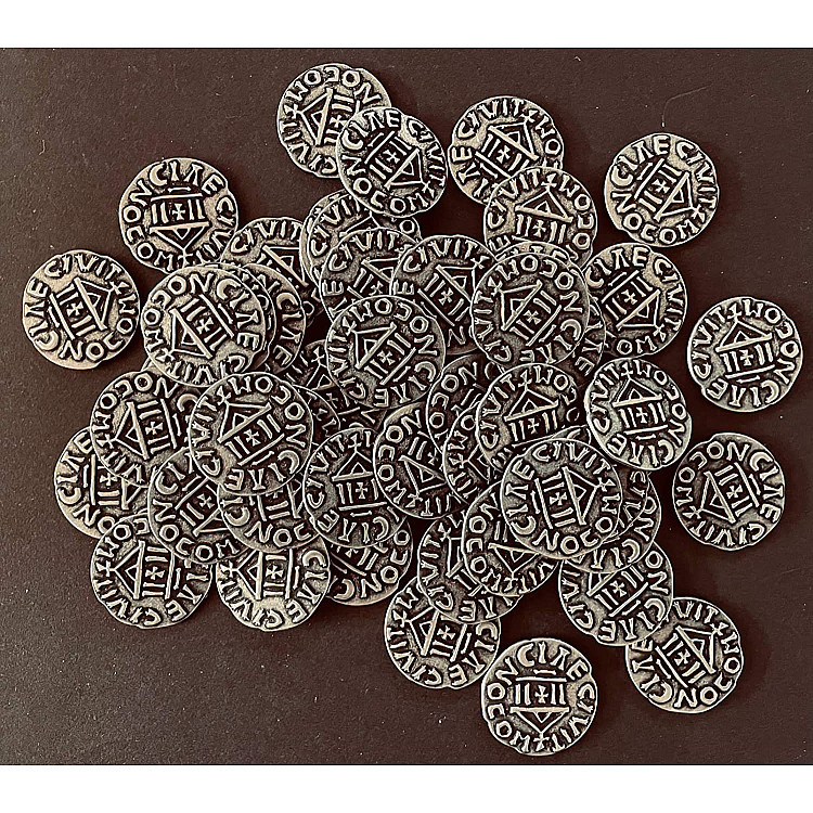 West Kingdom Metal Coins Imported Games, All Products image