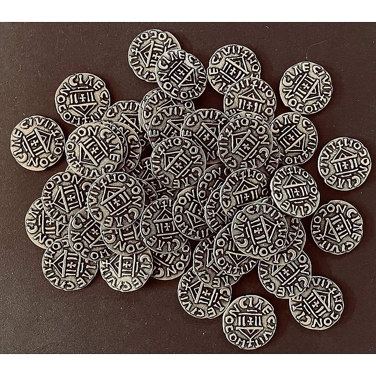 West Kingdom Metal Coins Imported Games, All Products image