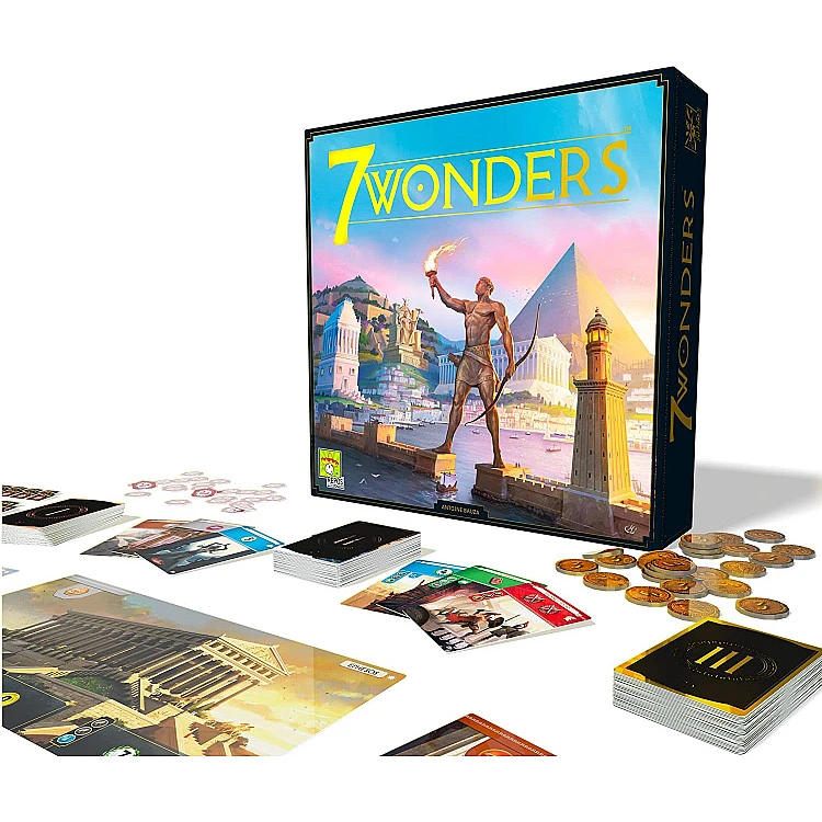 7 wonders (Second Edition) Imported Games, Spiel des Jahres, For Cafe, 2- Next 21 to 50 Games, All Products image