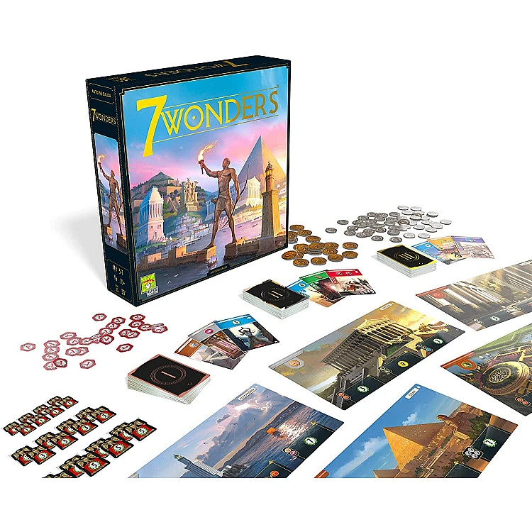 7 wonders (Second Edition) Imported Games, Spiel des Jahres, For Cafe, 2- Next 21 to 50 Games, All Products image