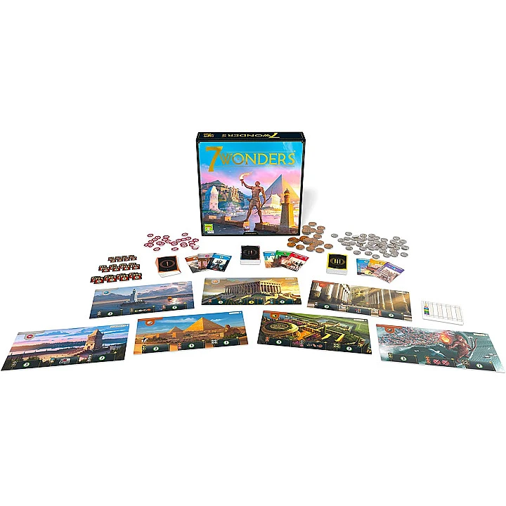 7 wonders (Second Edition) Imported Games, Spiel des Jahres, For Cafe, 2- Next 21 to 50 Games, All Products image