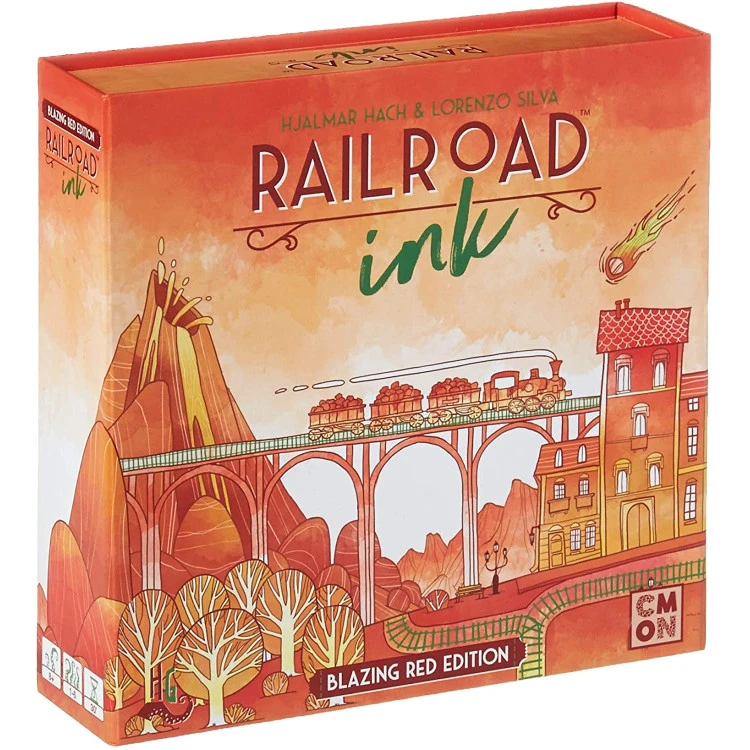 Railroad Ink: Blazing Red image