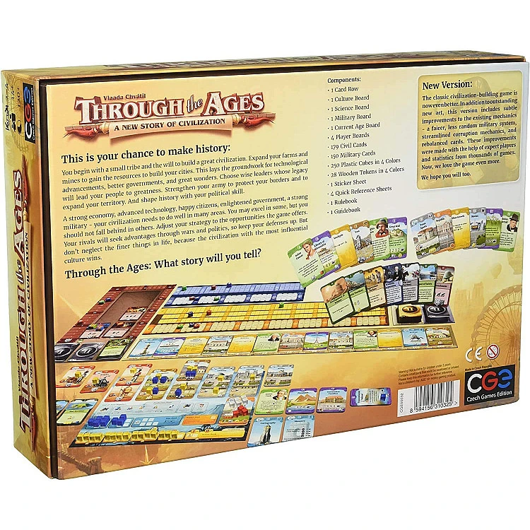 Through the Ages: A New Story of Civilization BGG Top 100, All Products image
