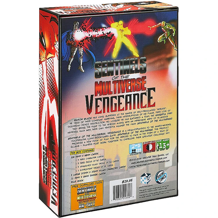 Sentinels of The Multiverse: Vengeance On demand, Imported Games, All Products image