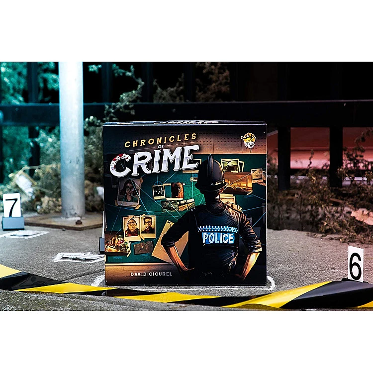 Chronicles of Crime - Retail Imported Games, The Dice Tower Seal of Excellence, For Cafe, All Products image