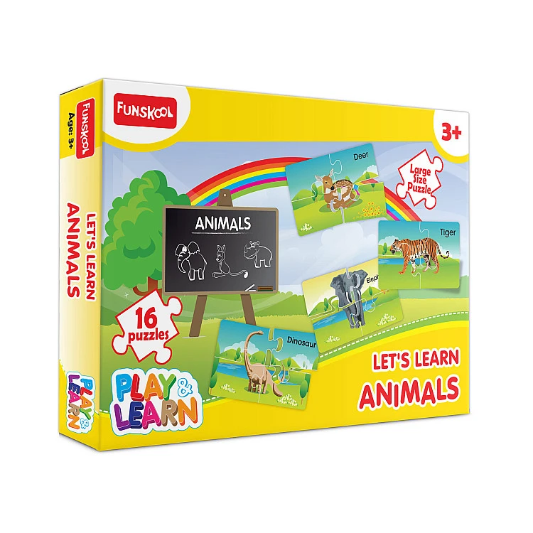 Let's Learn Animals Puzzle image