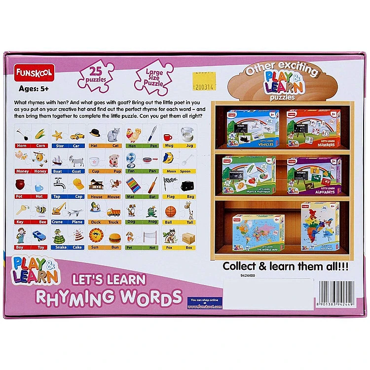 Let's Learn Rhyming Words image