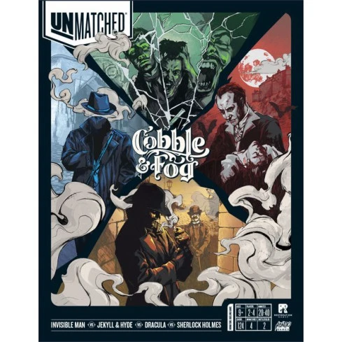 IELLO - Unmatched: Cobble & Fog Board Games, Imported Games, All Products image