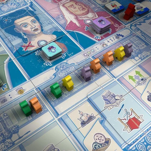 Lisboa: Queen Variant card All Board Games, Imported Games, All Products image