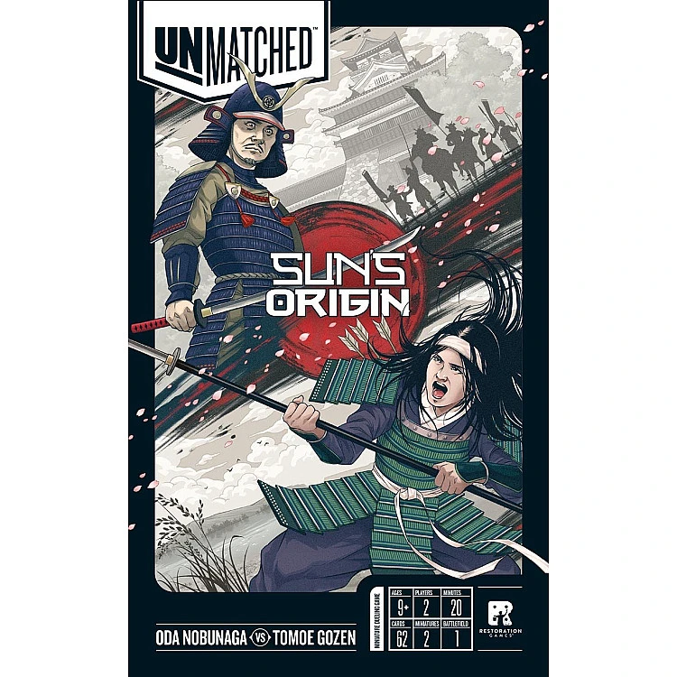 IELLO Unmatched: Sun's Origin On demand, Imported Games, All Products image