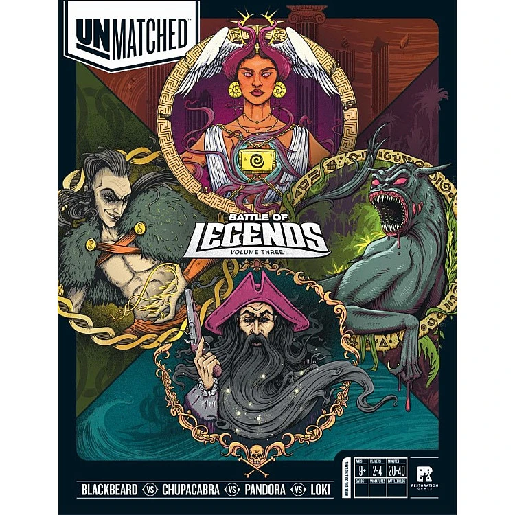 Unmatched: Battle of Legends, Volume Three image