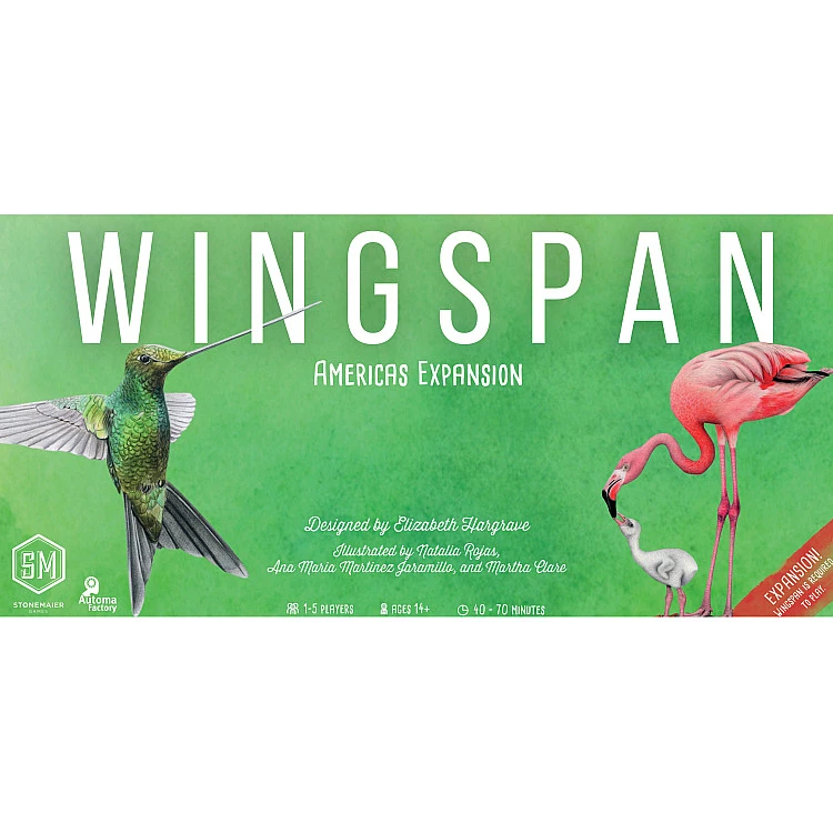 Wingspan: Americas Expansion Pre Orders, On demand, Imported Games, All Products, Supplier 4 - Feb'26 image