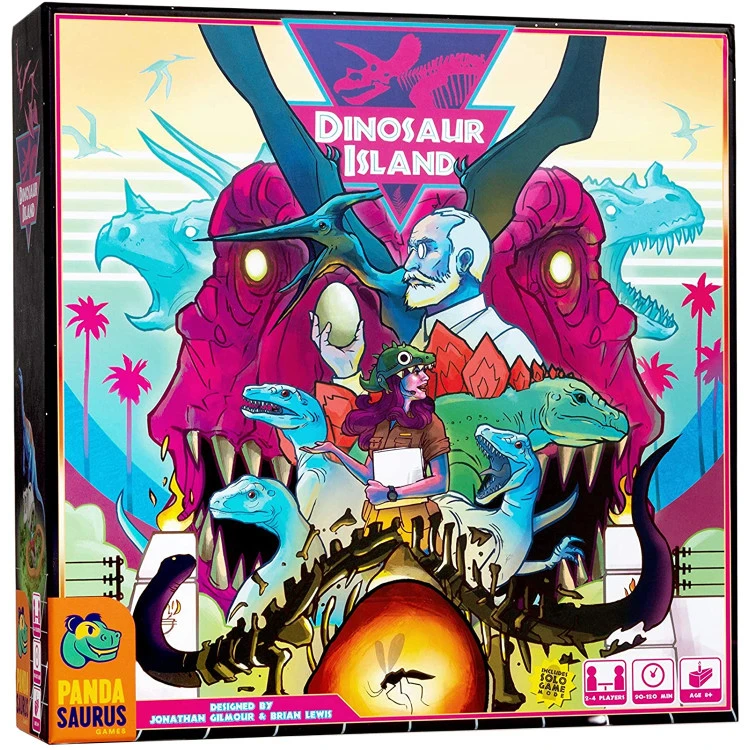 Dinosaur Island Retail Edition On demand, Imported Games, The Dice Tower Seal of Excellence, All Products image