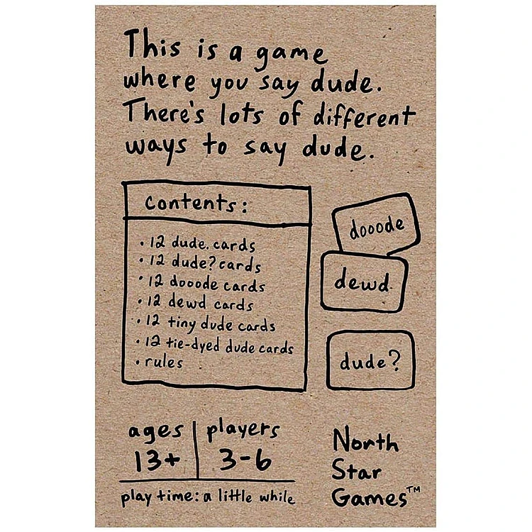 Dude Imported Games, All Products image