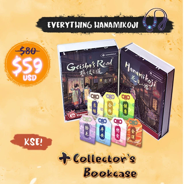KS Everything Hanamikoji All Board Games, Kickstarters, KS Games In Stock, All Products image