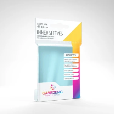 Gamegenic Inner Sleeves 64X89 mm