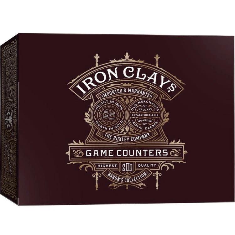 Iron Clays 200 chips Printed Box Pre Orders, Imported Games, All Products, Pre order CMON Sep'25 image