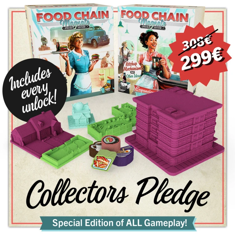 Food Chain Magnate: Special Edition Collectors Pledge image