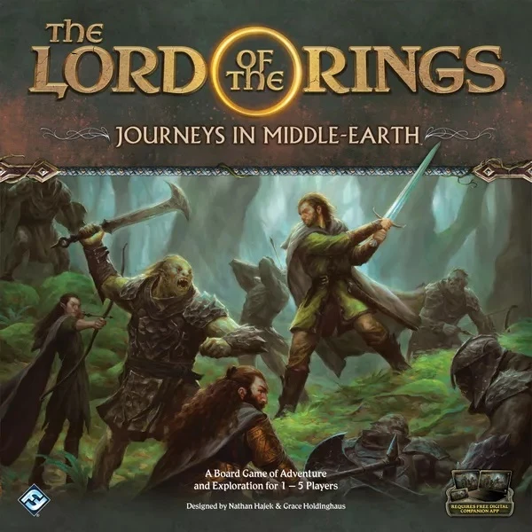The Lord of the Rings: Journeys in Middle-earth Imported Games, The Dice Tower Seal of Excellence, All Products image