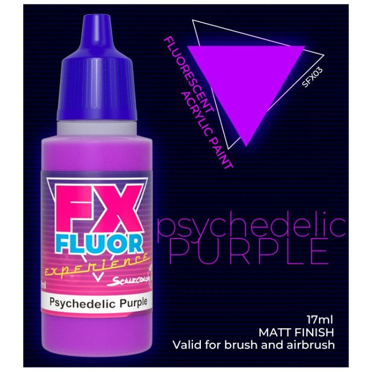 Scale 75 Psychedelic Purple SFX-03 Scale 75 FX Range, Imported Games, All Products image