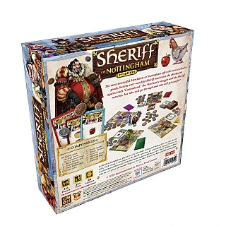 sheriff of nottingham card sleeves Insert compatible with Sheriff of Nottingham main image 0