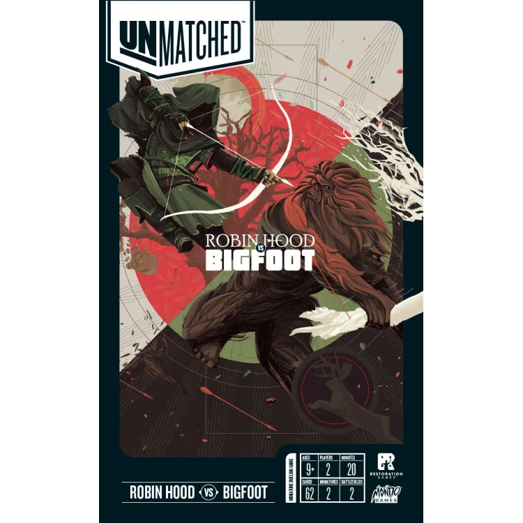 IELLO - Unmatched: Robin Hood vs Bigfoot Imported Games, All Products image