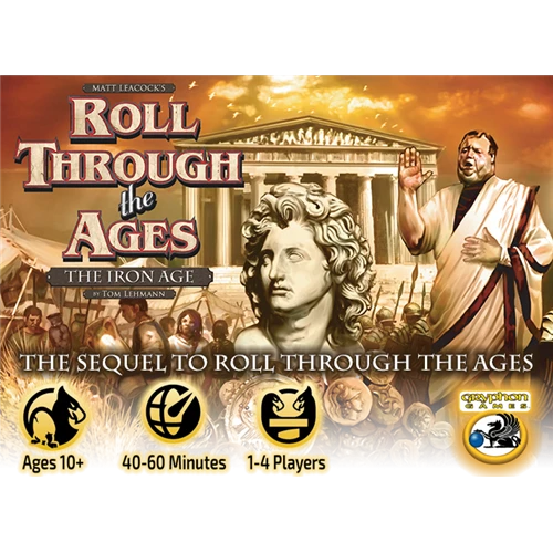 Roll through the Ages: The Iron Age (Gryphon Bookshelf Edition) All Board Games, Imported Games, All Products image