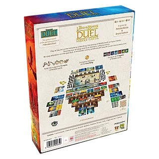 The Lord of the Rings: Duel for Middle-earth - Board Games India